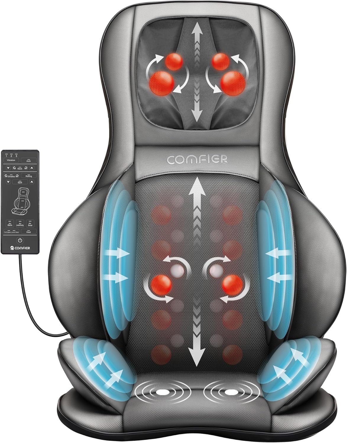 Shiatsu Neck Back Massager with Heat